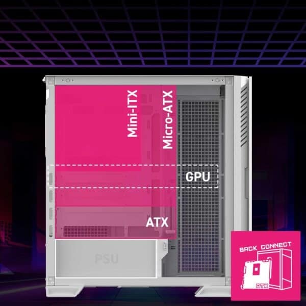 MSI MPG VELOX 300R AIRFLOW PZ WHITE Gaming Behuizing h3