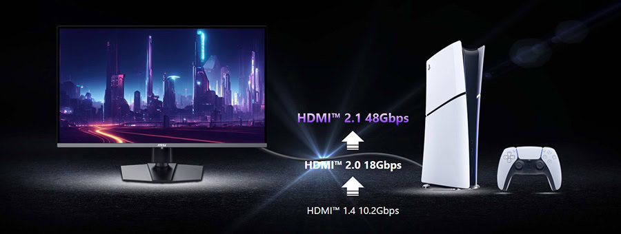 MSI MPG 322URX QD-OLED Gaming Monitor H12