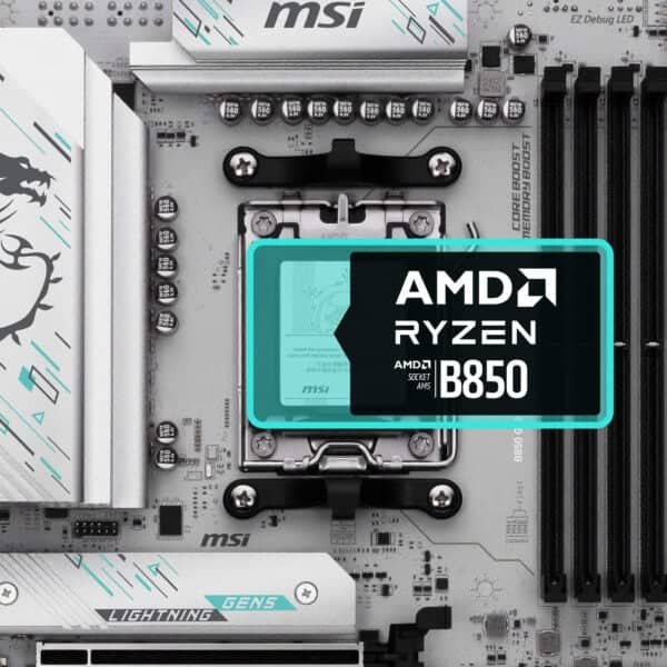 MSI B850 GAMING PLUS WIFI PZ Moederbord H4