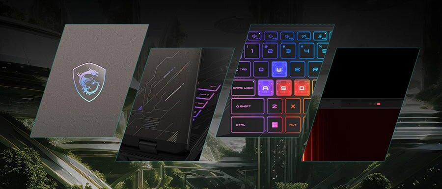 MSI CROSSHAIR A17 HX D8WGKG-012XTR Gaming Laptop H4