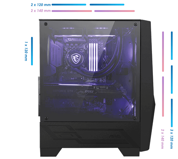 MSI MAG FORGE 100M Kasa a5