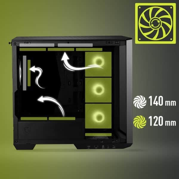 MSI MAG PANO M100R PZ Behuizing h4