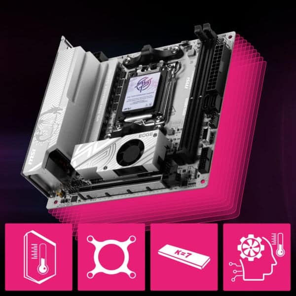 MSI MPG B850I EDGE TI WIFI Moederbord H4