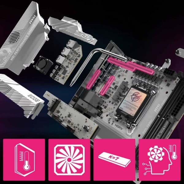 Frozr koelontwerp close-up