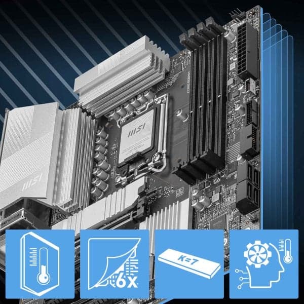 MSI PRO B860M-A WIFI Moederbord h4