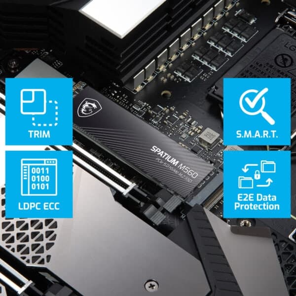 MSI SPATIUM M560 1TB M.2 SSD H4