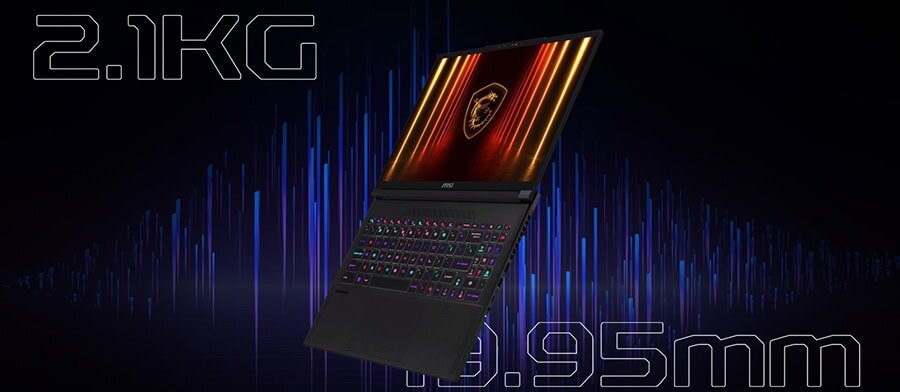 Geavanceerde gaming laptop met RGB-verlichting en krachtige specificaties voor optimale gaming ervaring.