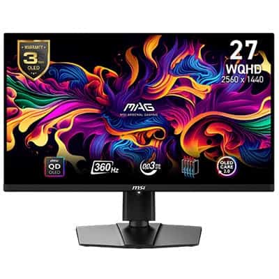 MSI MAG 271QPX QD-OLED Monitor yh1