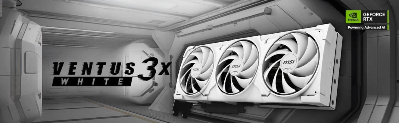 MSI GeForce RTX 5080 16G VENTUS 3X OC WHITE 16GB Grafische Kaart 1