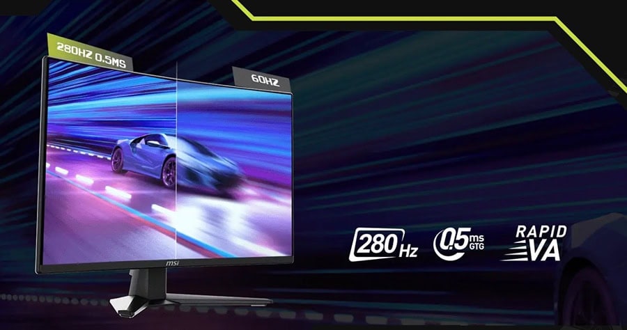 MSI MAG 274CXF Gaming Monitor H5