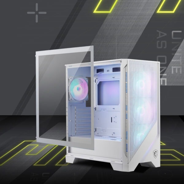 MSI MAG FORGE 320R AIRFLOW WHITE Gaming Behuizing h5