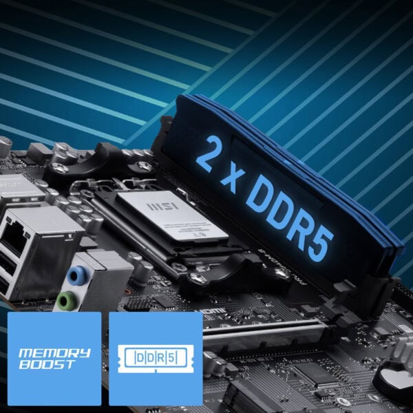 MSI PRO B840M-B Moederbord H5