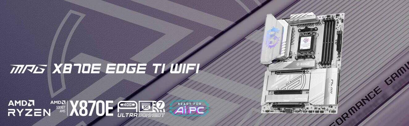 MSI MPG X870E EDGE TI WIFI Moederbord h1