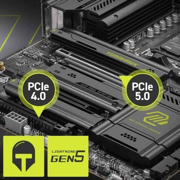 MSI MAG X870E TOMAHAWK WIFI Moederbord H6