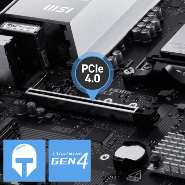 MSI PRO B840M-P WIFI6E 8000MHz Moederbord H6