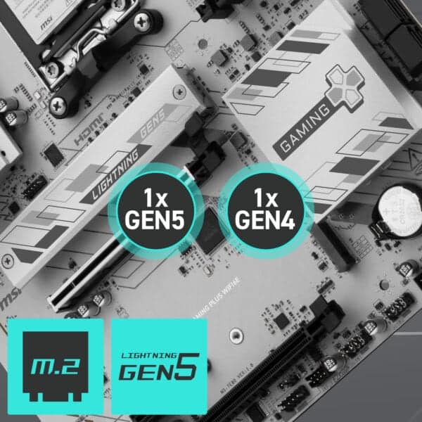 MSI B850 GAMING PLUS WIFI6E Moederbord H7