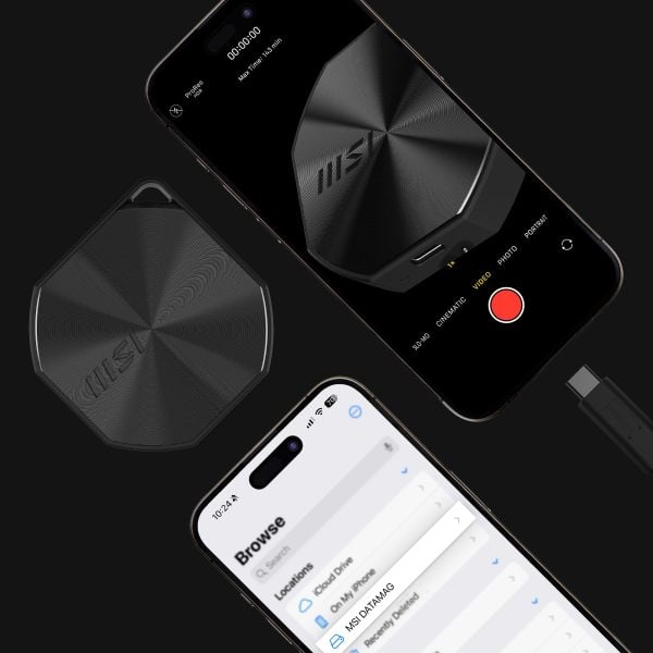 MSI DATAMAG 20Gbps 2TB Draagbare SSD H7