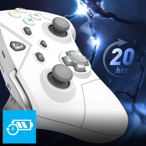 MSI FORCE GC300 WIRELESS White Gamepad h7