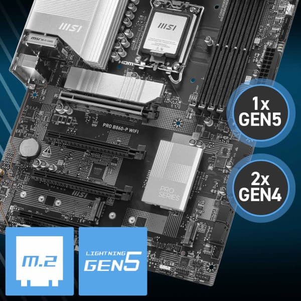 MSI PRO B860-P WIFI Moederbord h7