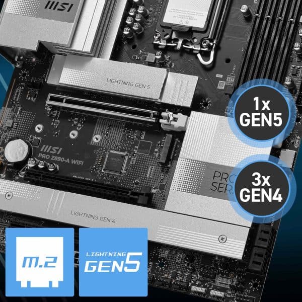 MSI PRO Z890-A WIFI Moederbord h7