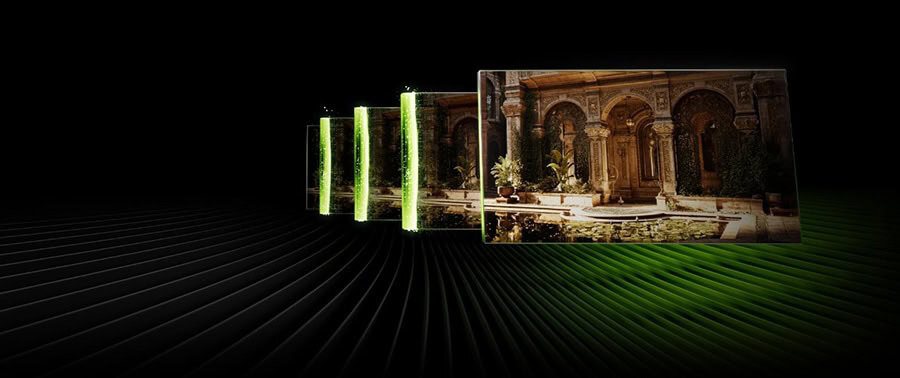 Vernieuwde digitale kunst met futuristische en klassieke architectuur, perfect voor gaming en innovatie – Azoth Gaming.