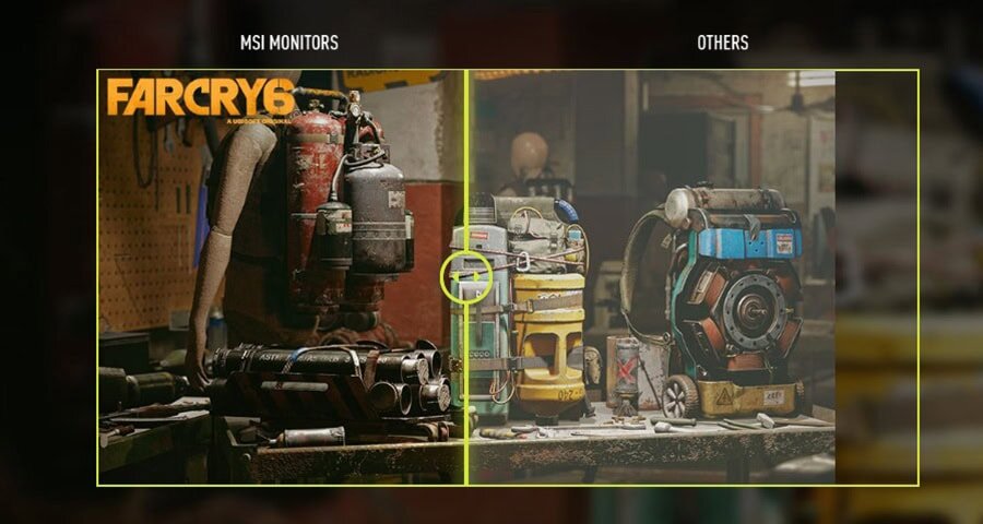 MSI MAG 32C6X Gaming Monitor h8