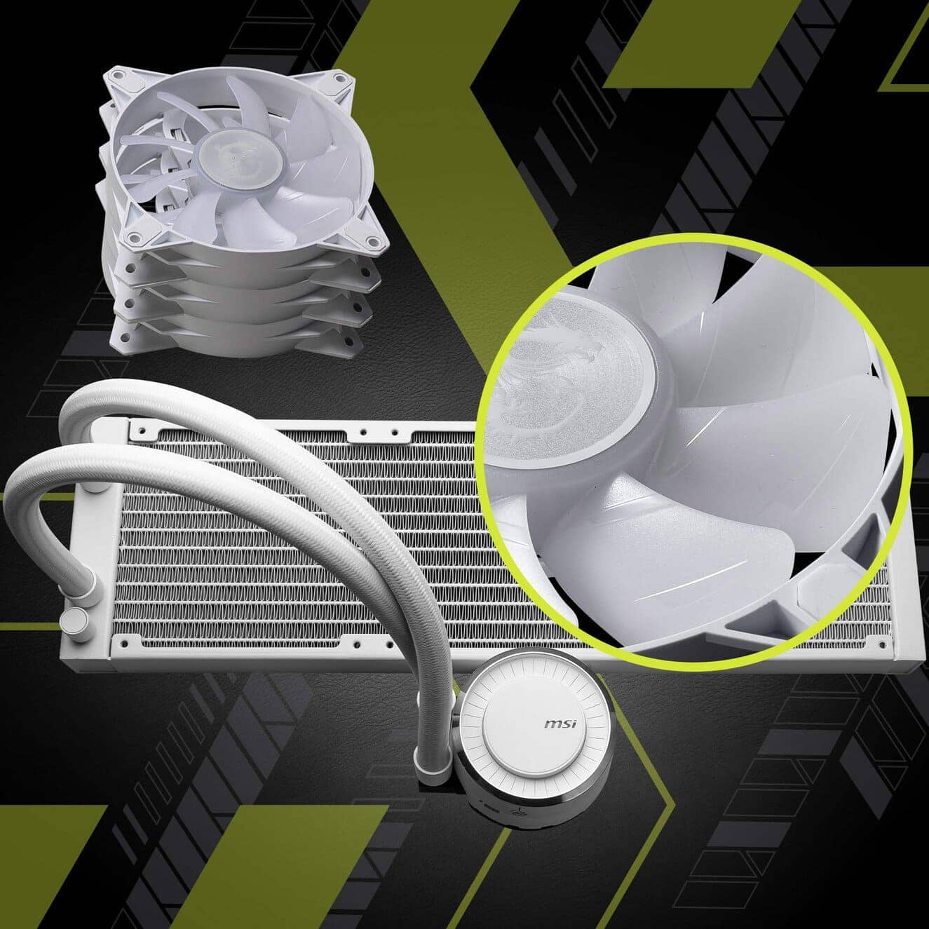 MSI MAG CoreLiquid E360 White Waterkoeler a8