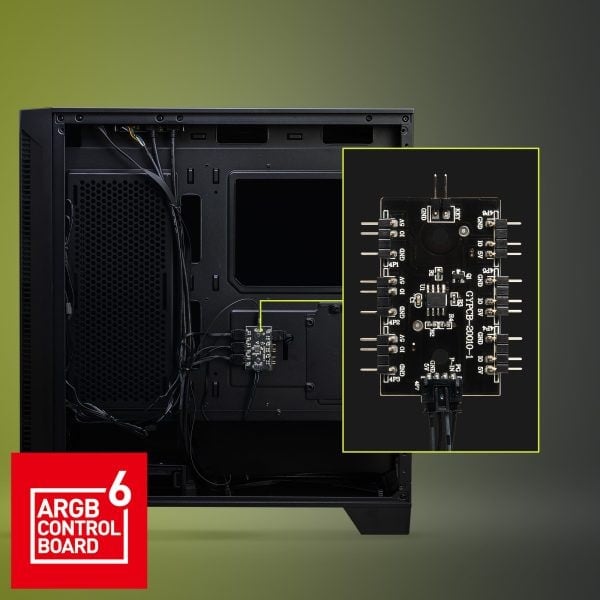 MSI MAG FORGE 320R Airflow Behuizing h8