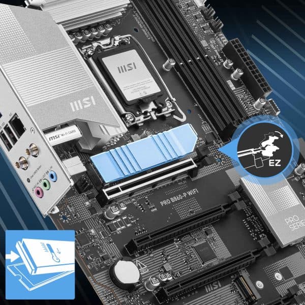 MSI PRO B860-P WIFI Moederbord h8