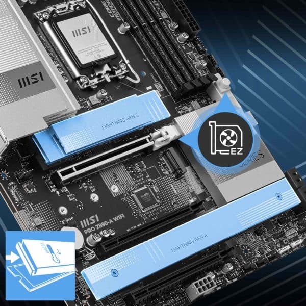 MSI PRO Z890-A WIFI Moederbord h8