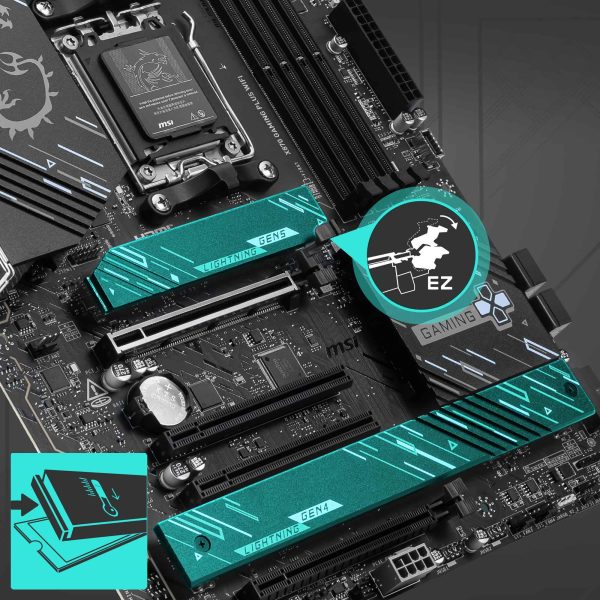 MSI X870 GAMING PLUS WIFI Moederbord h8