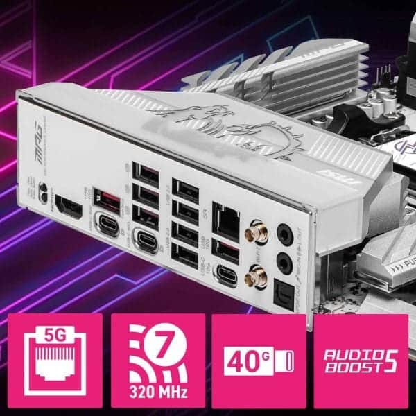 MSI MPG X870E EDGE TI WIFI Moederbord h9