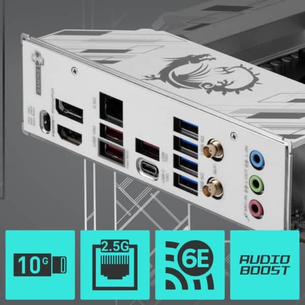 MSI B850 GAMING PLUS WIFI6E Moederbord H9