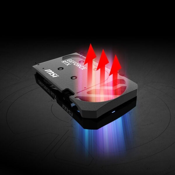 MSI GeForce RTX 5060 8G SHADOW 2X OC Grafische Kaart H9