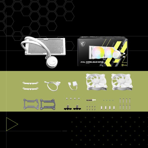 MSI MAG CoreLiquid E240 ARGB Waterkoeler a9