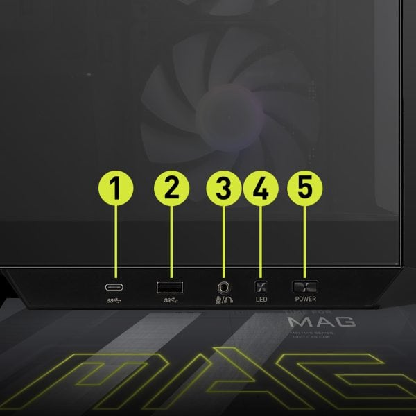 MSI MAG PANO M100R PZ Behuizing h9