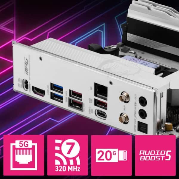 MSI MPG B850I EDGE TI WIFI Moederbord H9