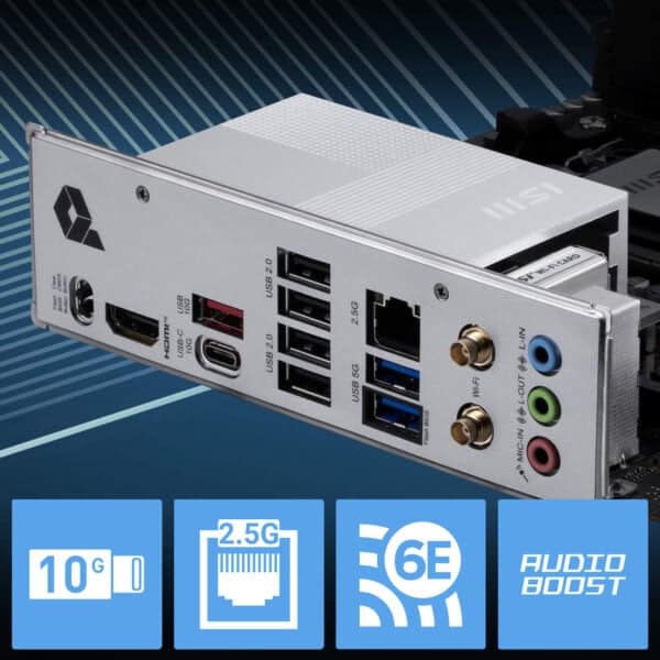 MSI PRO B840M-P WIFI6E 8000MHz Moederbord H9