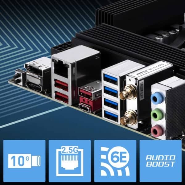 MSI PRO B850-S WIFI6E Moederbord H9