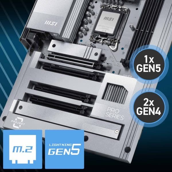 MSI PRO Z890-S WIFI PZ Moederbord h9