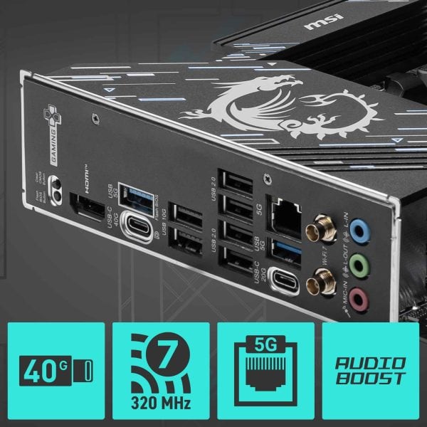 MSI X870 GAMING PLUS WIFI Moederbord h9