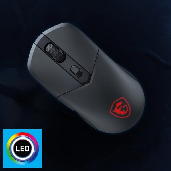 MSI VERSA 300 W Gaming Muis h10