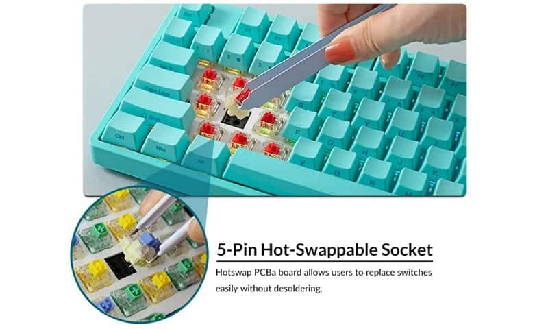 5-Pin Verwisselbare Socket