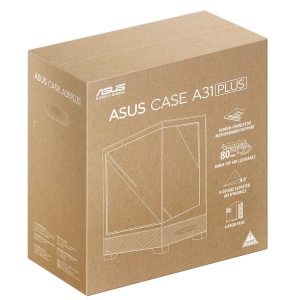 Asus A31 Plus Tg Argb Witte Tempered Glass Usb 3.2 Mid Tower Atx Gaming Behuizing 18