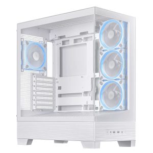 Asus A31 Plus Tg Argb Witte Tempered Glass Usb 3.2 Mid Tower Atx Gaming Behuizing 2