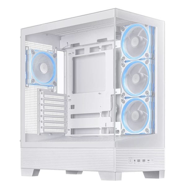 Asus A31 Plus Tg Argb Witte Tempered Glass Usb 3.2 Mid Tower Atx Gaming Behuizing 2