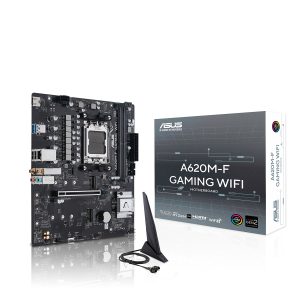 Asus A620m F Gaming Wifi 8000mhz (oc) Ddr5 Socket Am5 M.2 Hdmi Matx Moederbord 1