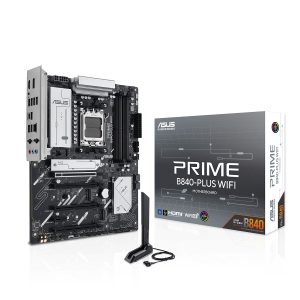 Asus Prime B840 Plus Wifi 7600mhz (oc) Ddr5 Socket Am5 M.2 Hdmi Dp Atx Moederbord 1