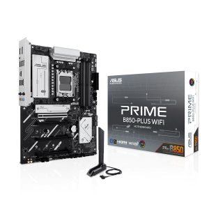 Asus Prime B850 Plus Wifi 8000mhz (oc) Ddr5 Socket Am5 M.2 Hdmi Dp Atx Moederbord 1