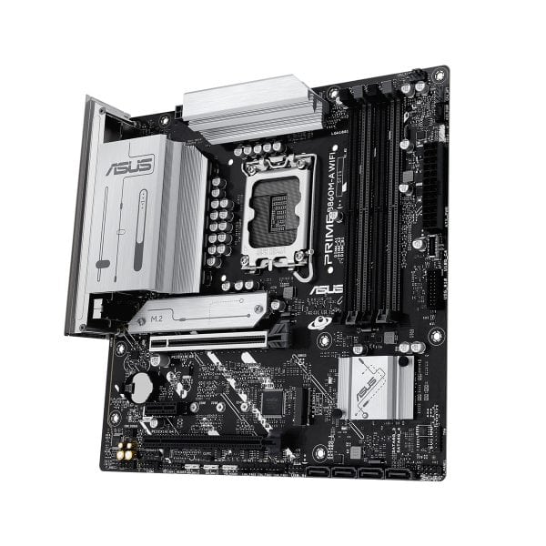 Asus Prime B860m A Wifi 8666mhz (oc) Ddr5 Socket Lga1851 M.2 Hdmi Dp Matx Moederbord 4